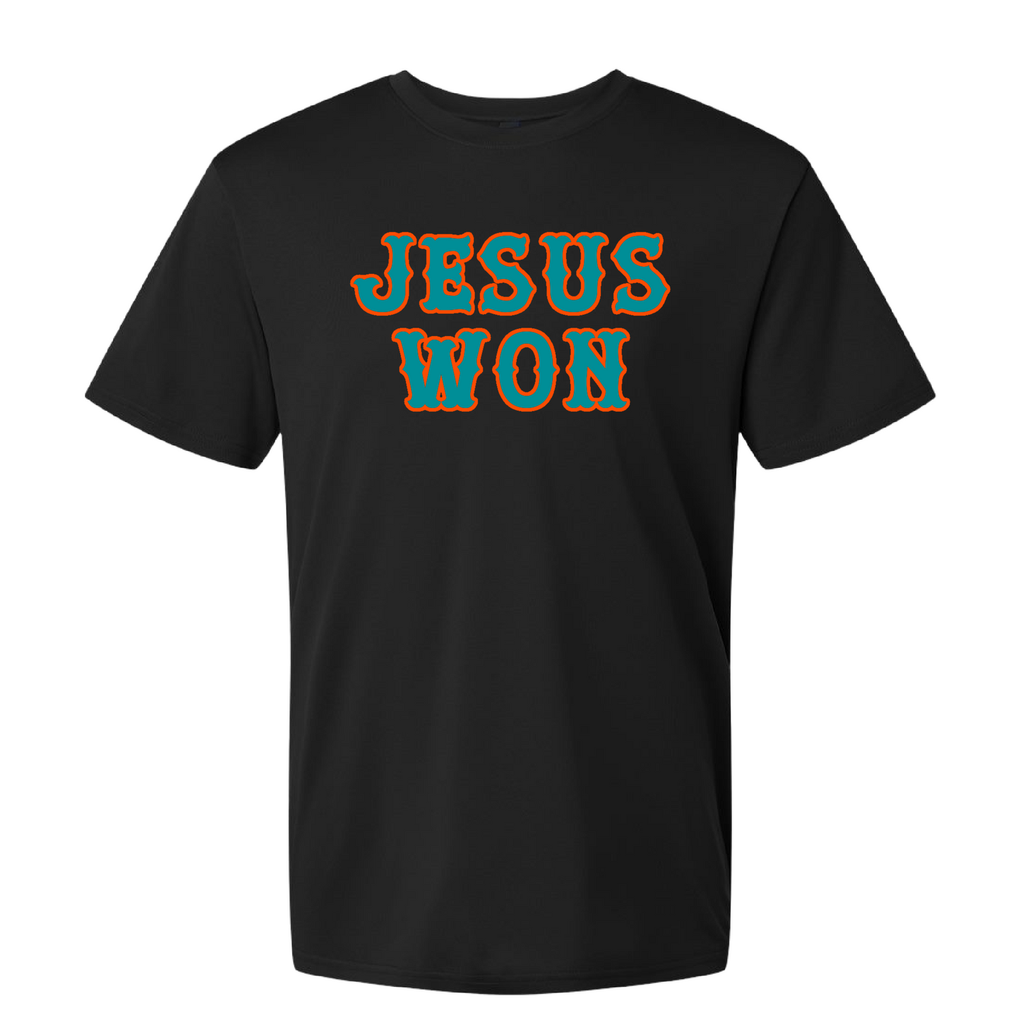 Jesus Won Drifit Prospect Row Baseball Shirt/ Youth and Adult Sizes