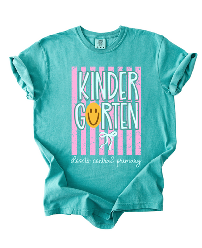 PERSONALIZED SCHOOL Comfort Colors First Grade (OR ANY OTHER GRADE)  Tee  - YOUTH and ADULT SIZING
