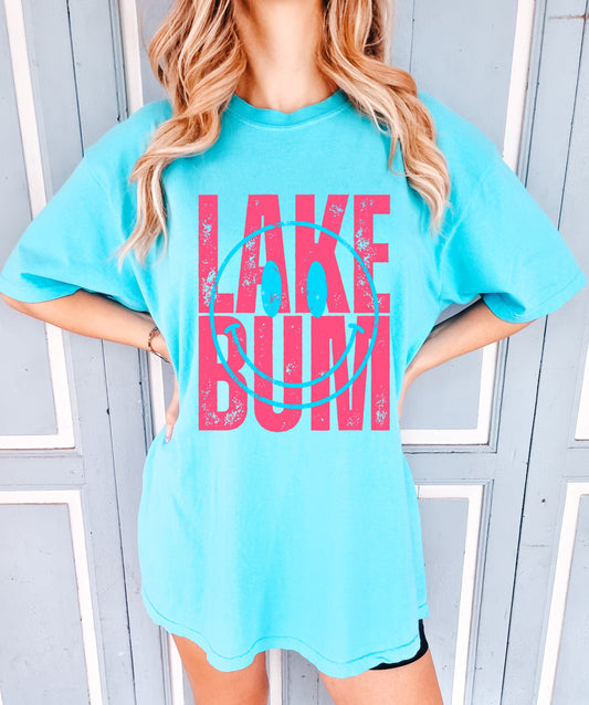 Comfort Colors Lake Bum Shirt/ Lake Life/ Summer Shirt