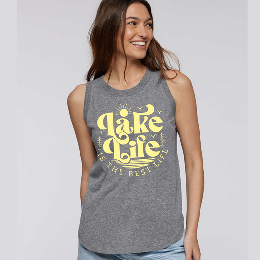 Lake Life Is The Best Life Tank/ Soft Style Tank