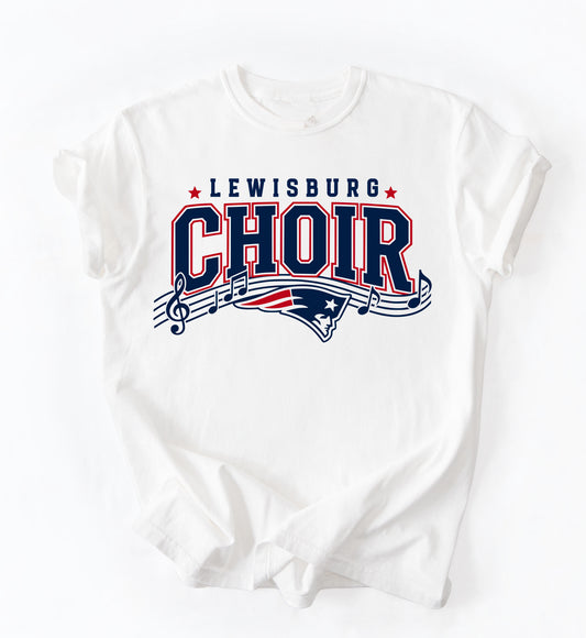 Comfort Colors or Gildan Softstyle Lewisburg Choir Shirt/ Youth and Adult Sizes