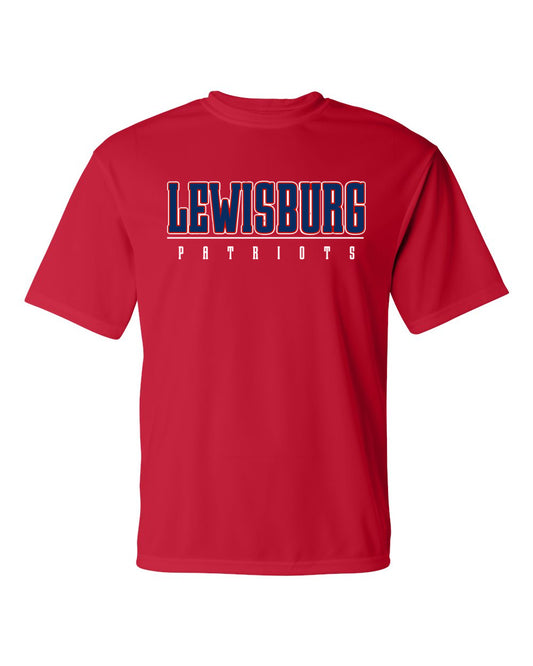 Drifit Patriots Tee/ Youth and Adult Sizes - Boys/Men Lewisburg Shirts/ Multiple Color Options