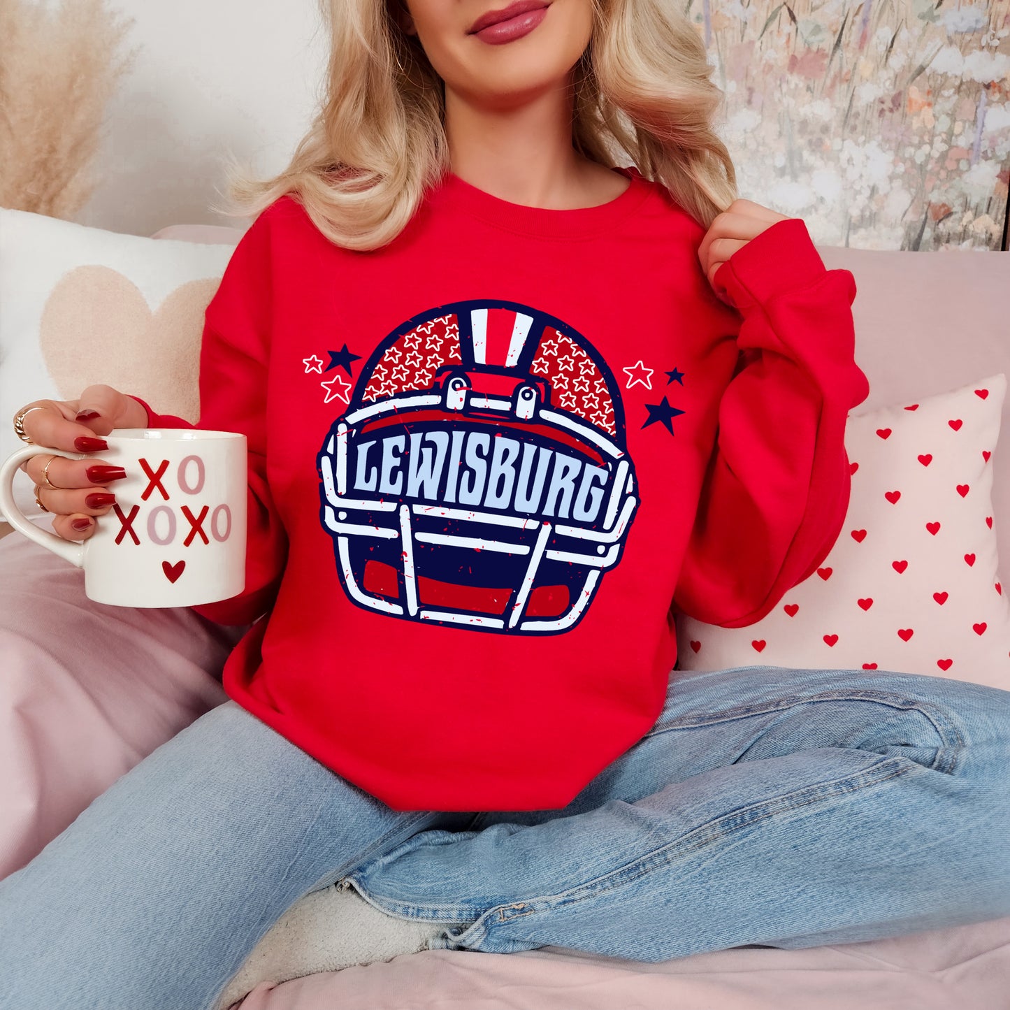 LHS Football Boosters - First Responders Night Sweatshirt// Youth and Adult Sizes