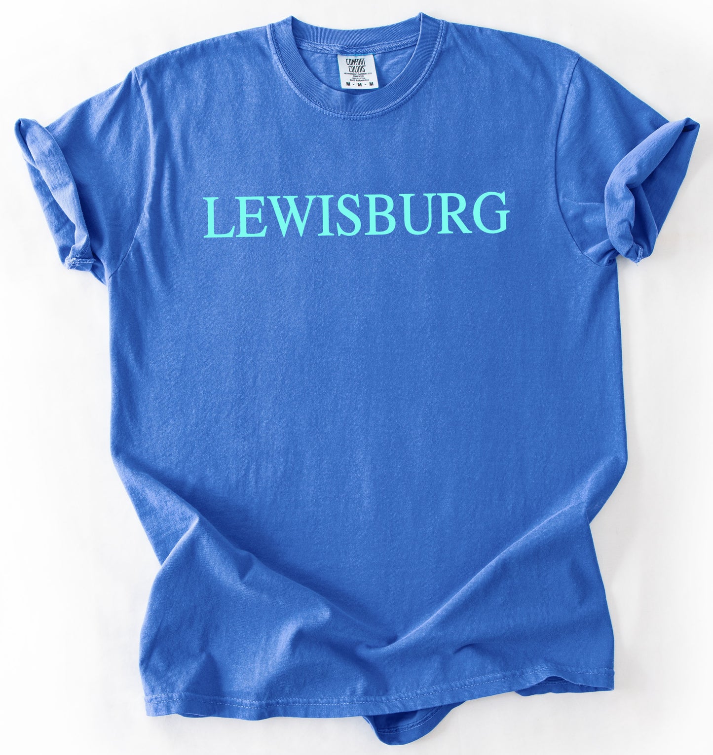 Lewisburg Volleyball Fundraiser - Comfort Colors Lewisburg Patriots Seaside Shirt/ Youth and Adult Sizes