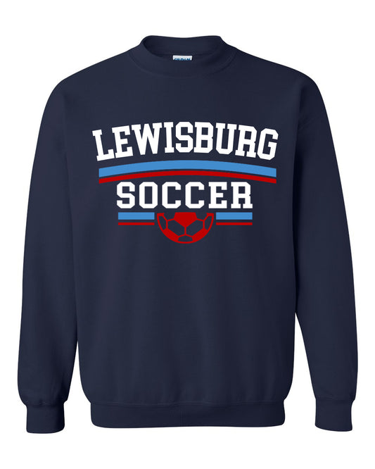 Lewisburg Soccer Fundraiser - Navy Sweatshirt