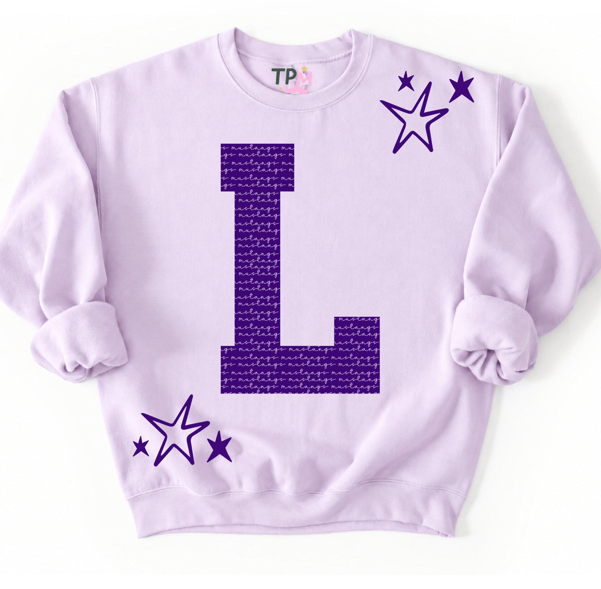 Gildan or Bella Lipscomb Mustangs Sweatshirt / Youth and Adult Sizes / Lipscomb Mustangs
