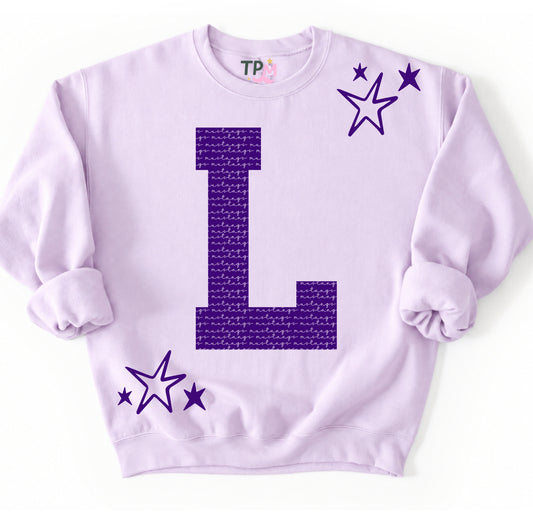 Gildan or Bella Lipscomb Mustangs Sweatshirt / Youth and Adult Sizes / Lipscomb Mustangs
