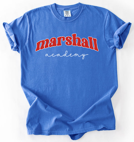 Comfort Colors or Gildan Softstyle Marshall Academy Patriots Shirt/ Youth and Adult Sizes