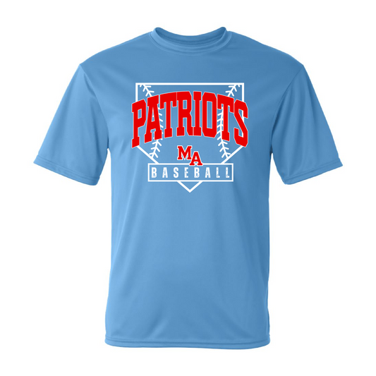 Drifit Marshall Academy Patriots Baseball Shirt/ Youth and Adult Sizes