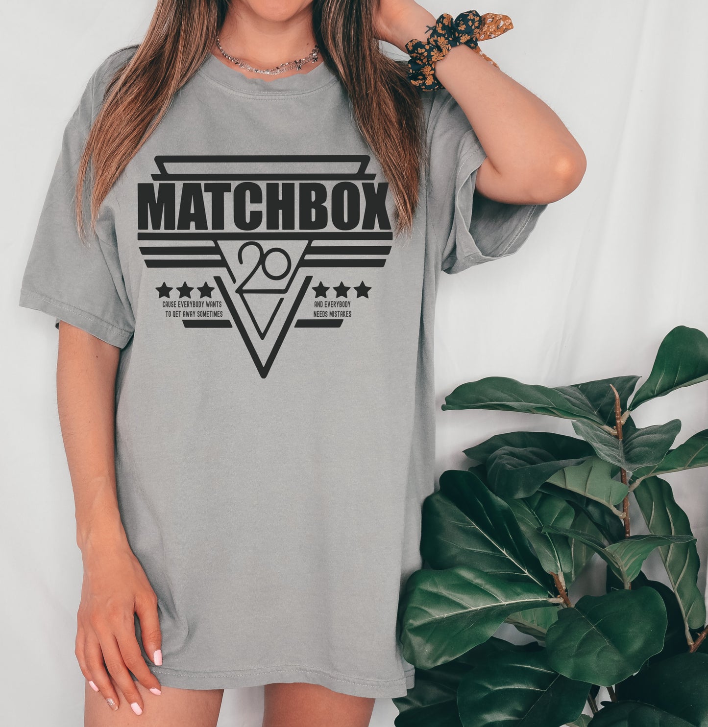 Matchbox T-W-E-N-T-Y Concert Tee/ Rocker Concert Tee/ Comfort Colors or Bella