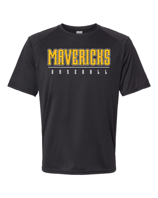 Mavericks Drifit Shirt/ Youth and Adult Sizes - Mavs Baseball