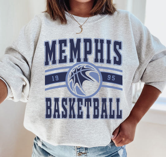 Youth and Adult Memphis Basketball Sweatshirts/ Multiple Colors