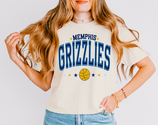 Memphis Grizz Tee/ Adult Sizes
