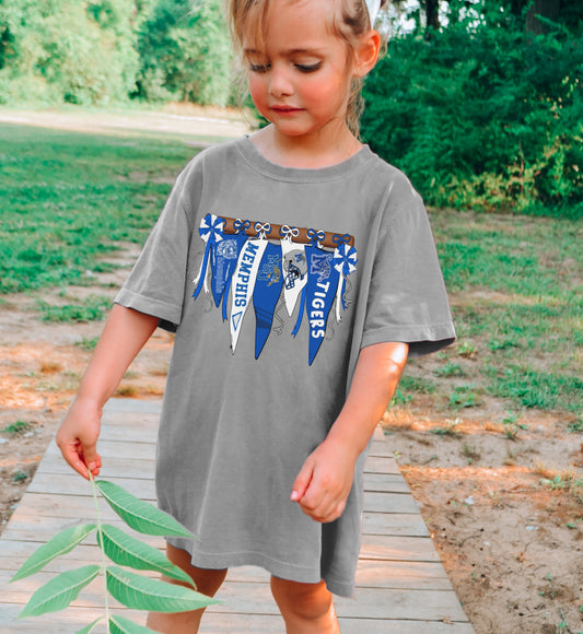 Comfort Colors Memphis Pennant Spirit Tee / Youth and Adult Sizes