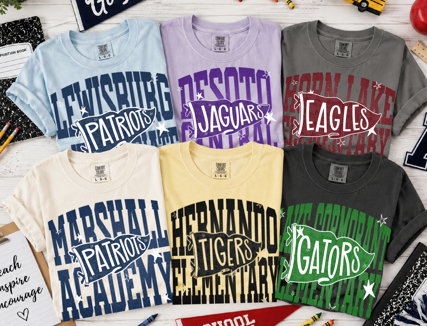 Custom School Back To School Shirt/ Students or Teachers Shirt/ Any School Available/  Back To School