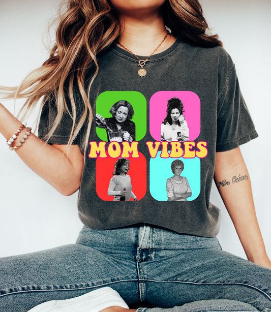 NEW VERSION Comfort Colors 90's Moms Vibes Funny Shirt/ Mom Vibes (Mama From Mamas Family and Reba)