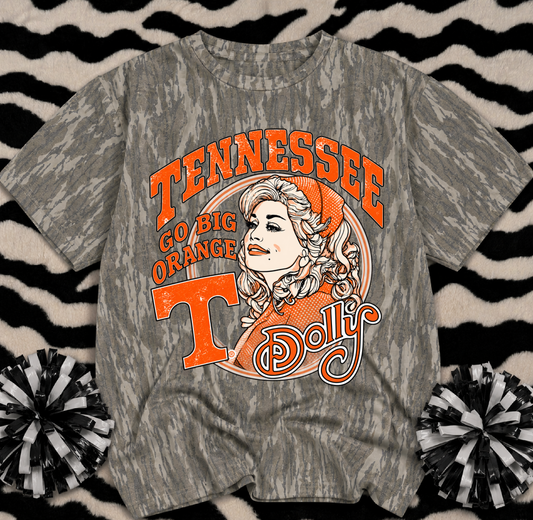Mossy Oak Camo Tennessee Dolly Shirt/ Youth and Adult Sizes