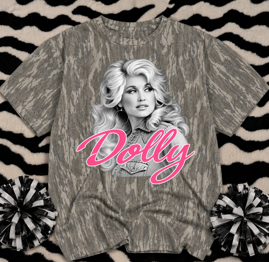 Mossy Oak Camo Dolly Shirt/ Youth and Adult Sizes