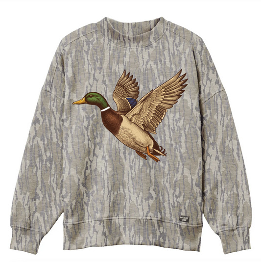 Official Mossy Oak Bottomland Mocknecks - Preorder - Mallard Duck Mockneck