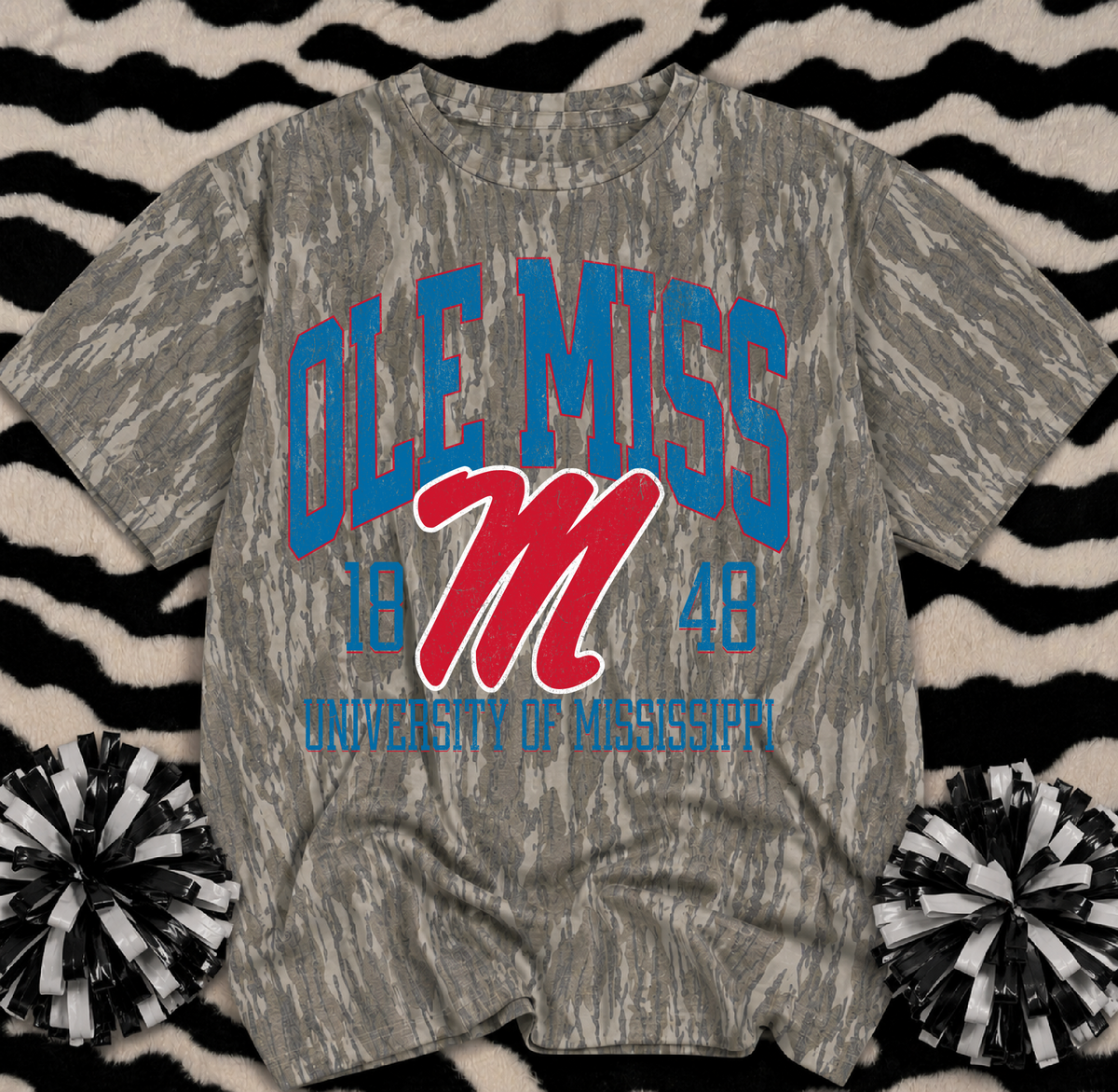 Rebs Mossy Oak Camo Shirt/ Youth and Adult Sizes