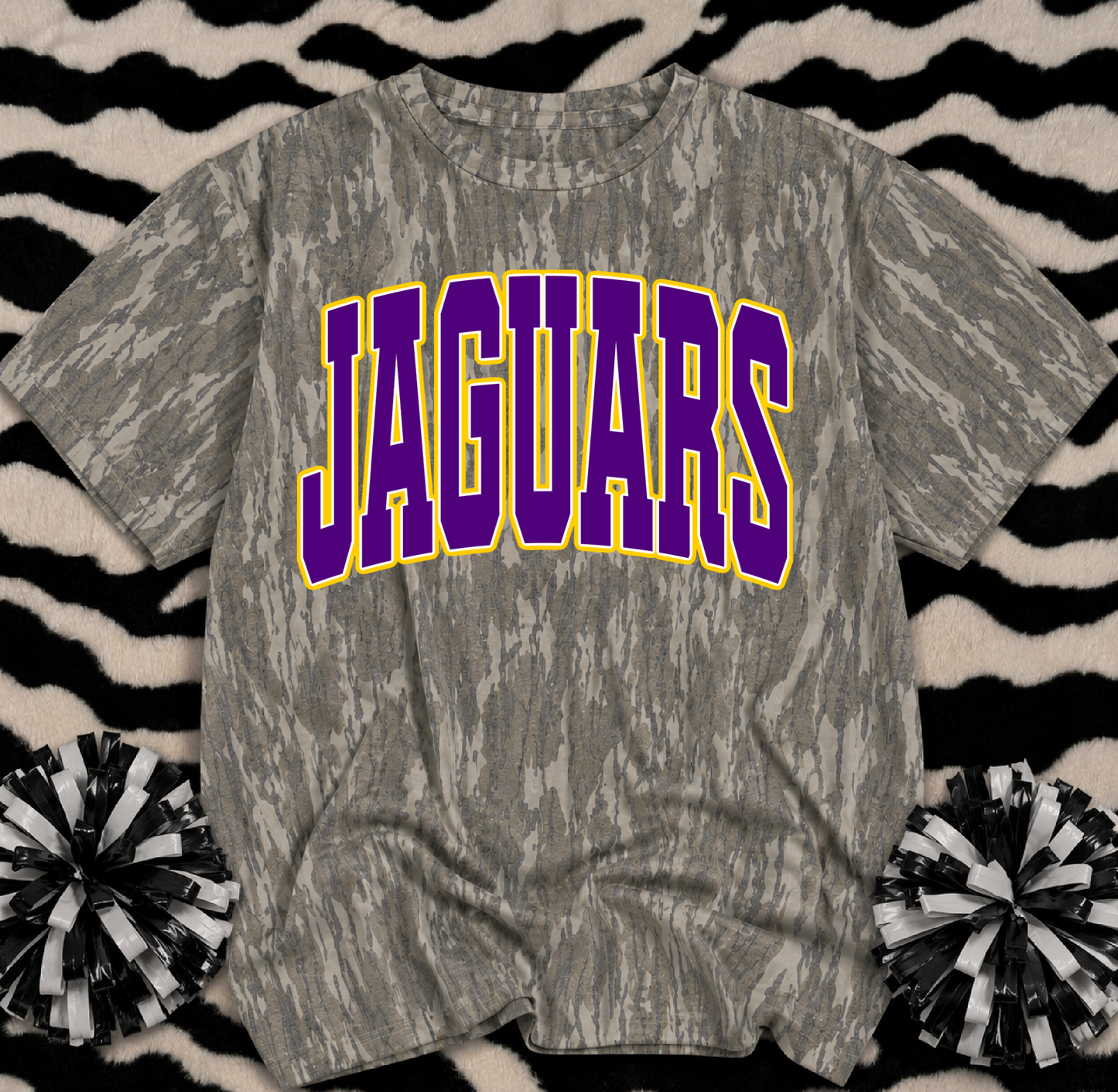 Mossy Oak Camo Jaguars Shirt