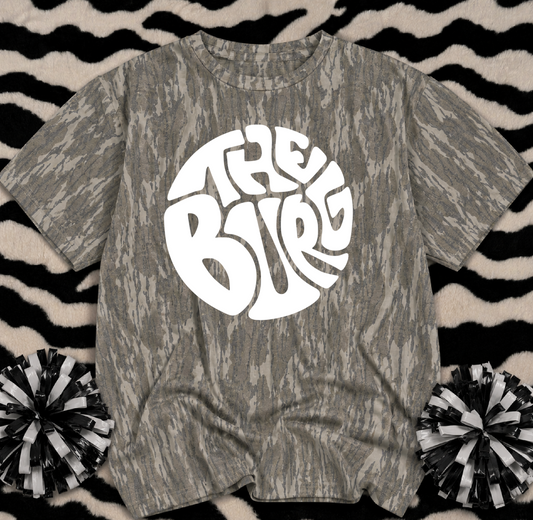 Mossy Oak Camo Shirt/ The Burg Shirt/Lewisburg Shirt/ Youth and Adult Sizes