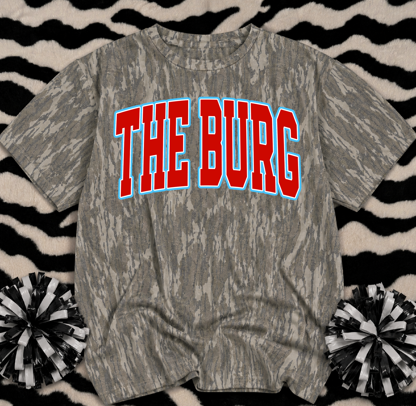 Mossy Oak Camo Shirt/ The Burg Shirt/Lewisburg Shirt/ Youth and Adult Sizes