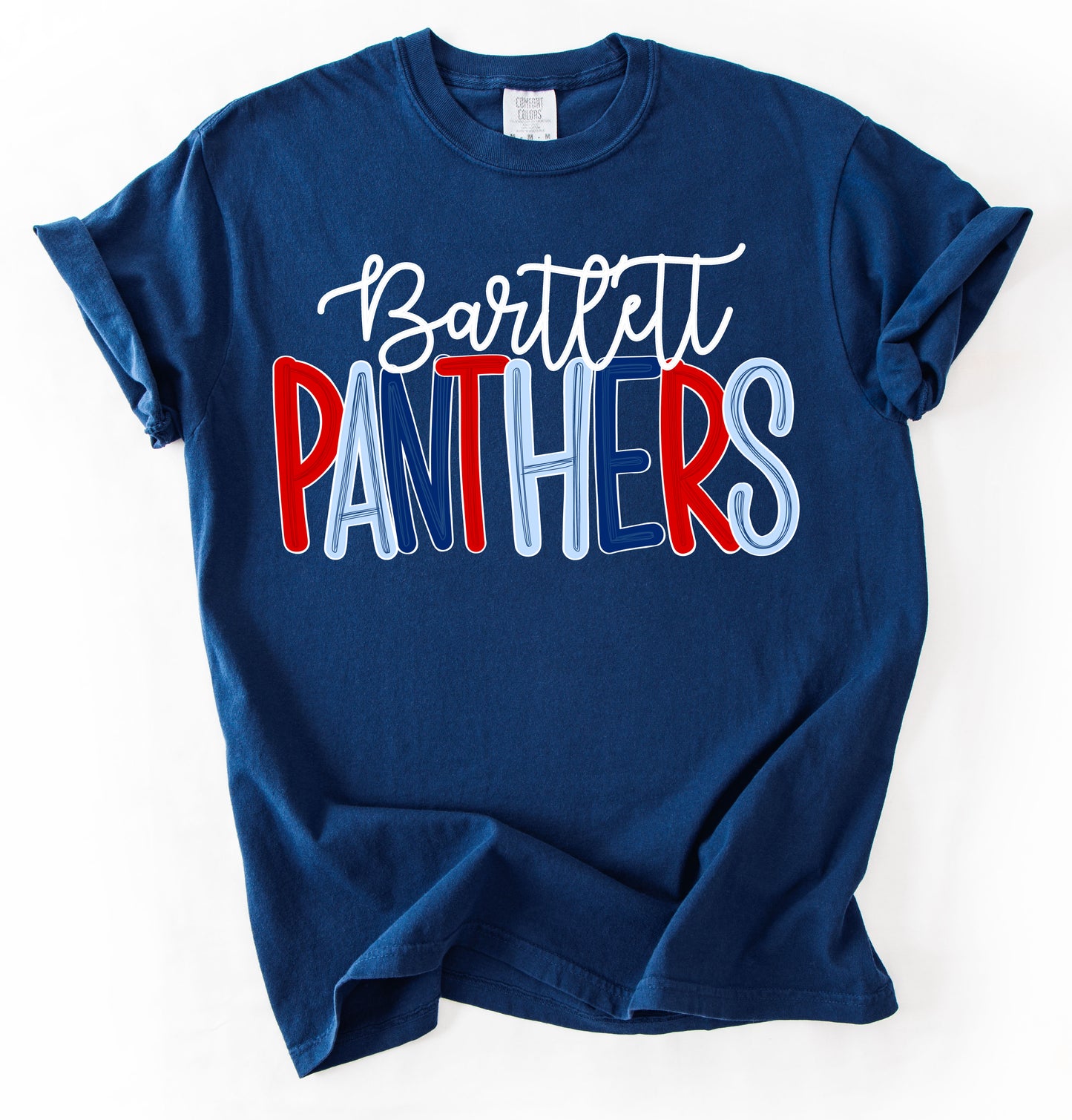 Comfort Colors Bartlett Panthers Shirt/ Youth and Adult Sizes