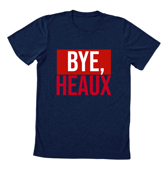 Bye Heaux Shirt/ Ole Miss Lane Shirt- Gildan Softstyle