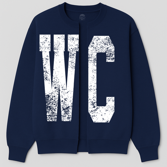 Custom Distressed Letter Sweatshirt Cardigans/ Type In Customization