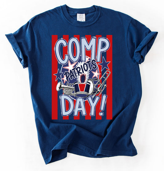 Comfort Colors or Gildan Softstyle Lewisburg Band Comp Day Shirt/ Youth and Adult Sizes