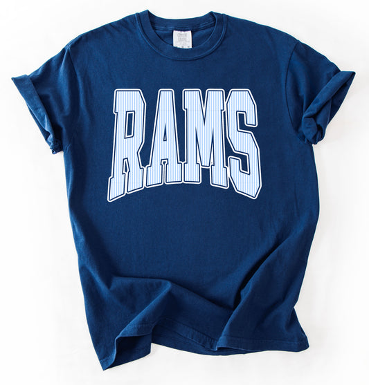 Headland Rams Tee/ Comfort Colors or Gildan Softstyle /Youth and Adult Sizes