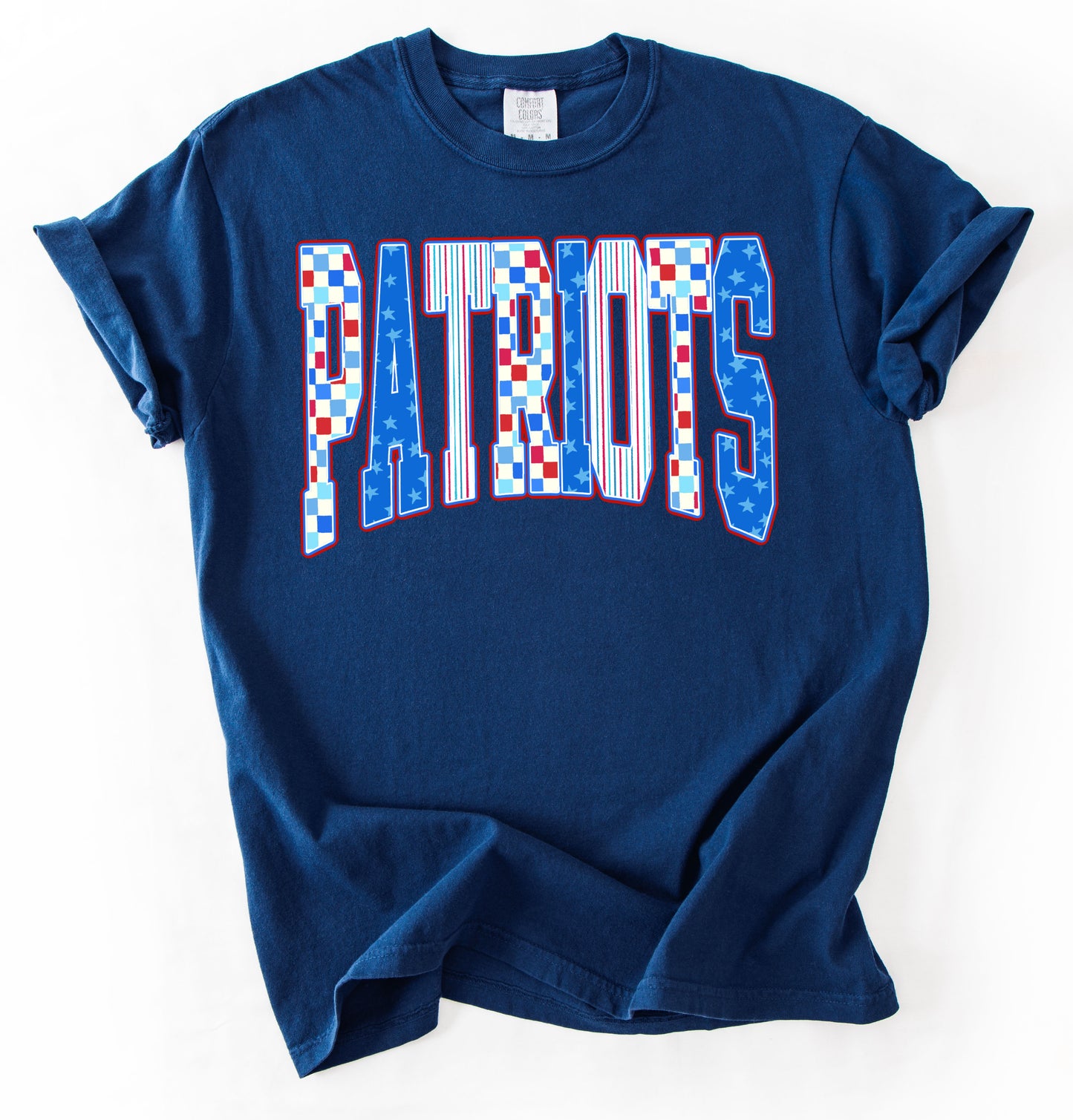 Comfort Colors Patriots Shirt - Youth and Adult Sizes