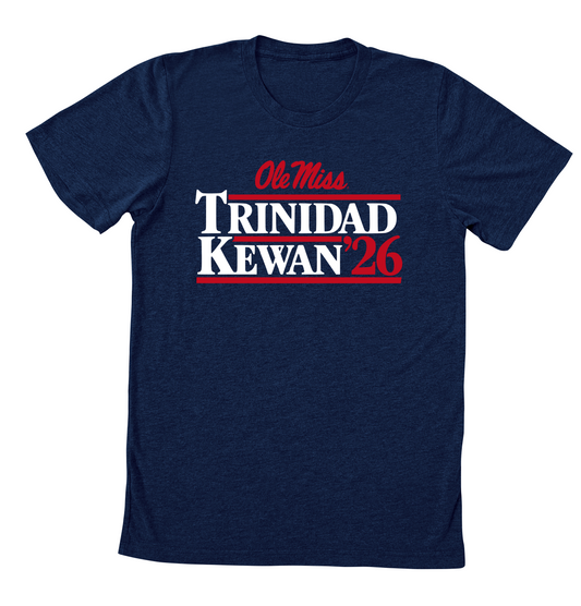 Comfort Colors or Gildan Softstyle Trinidad Kewan Ole Miss Shirt/ Youth and Adult Sizes