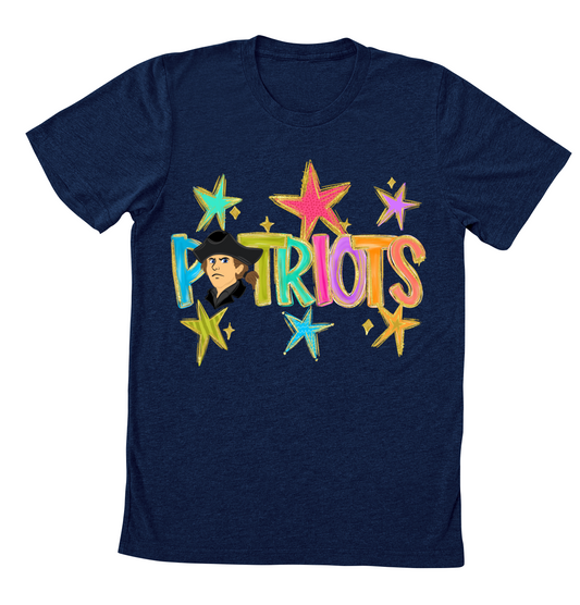 Gildan Softstyle Patriots Mascot Tee - Youth and Adult Sizes