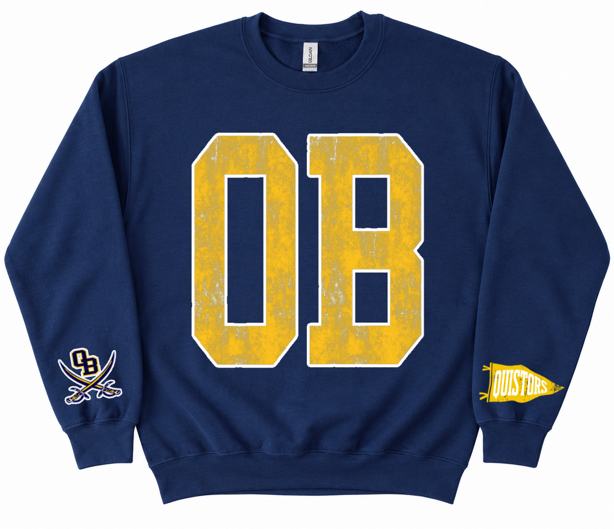 Custom Olive Branch Quistors Spirit Wear Sweatshirts/ Custom Sweatshirts - Gildan or Bella Canvas Options