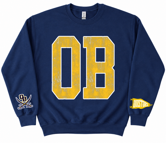 Custom Olive Branch Quistors Spirit Wear Sweatshirts/ Custom Sweatshirts - Gildan or Bella Canvas Options