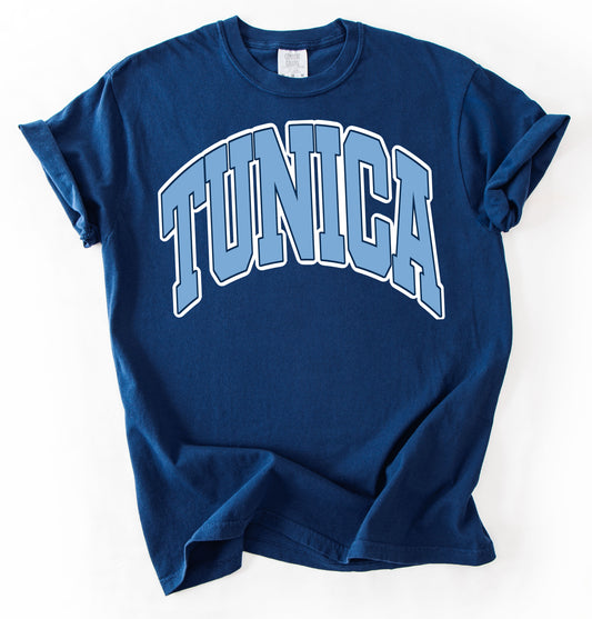 Comfort Colors or Gildan Softstyle Tunica Shirt/ Tunica Academy Shirts/ Youth and Adult Sizes