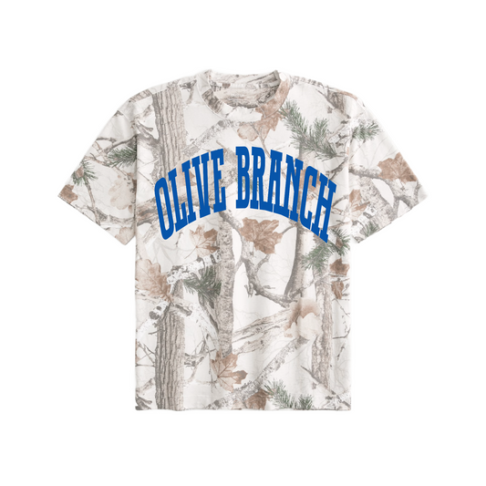 Olive Branch Camo Tee/ Adult Sizes