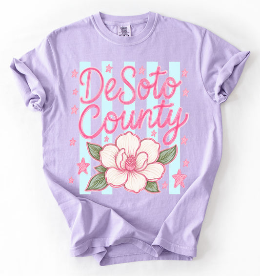 Comfort Colors or Gildan Softstyle Desoto County Magnolia Technology Shirt/ Adult Sizes