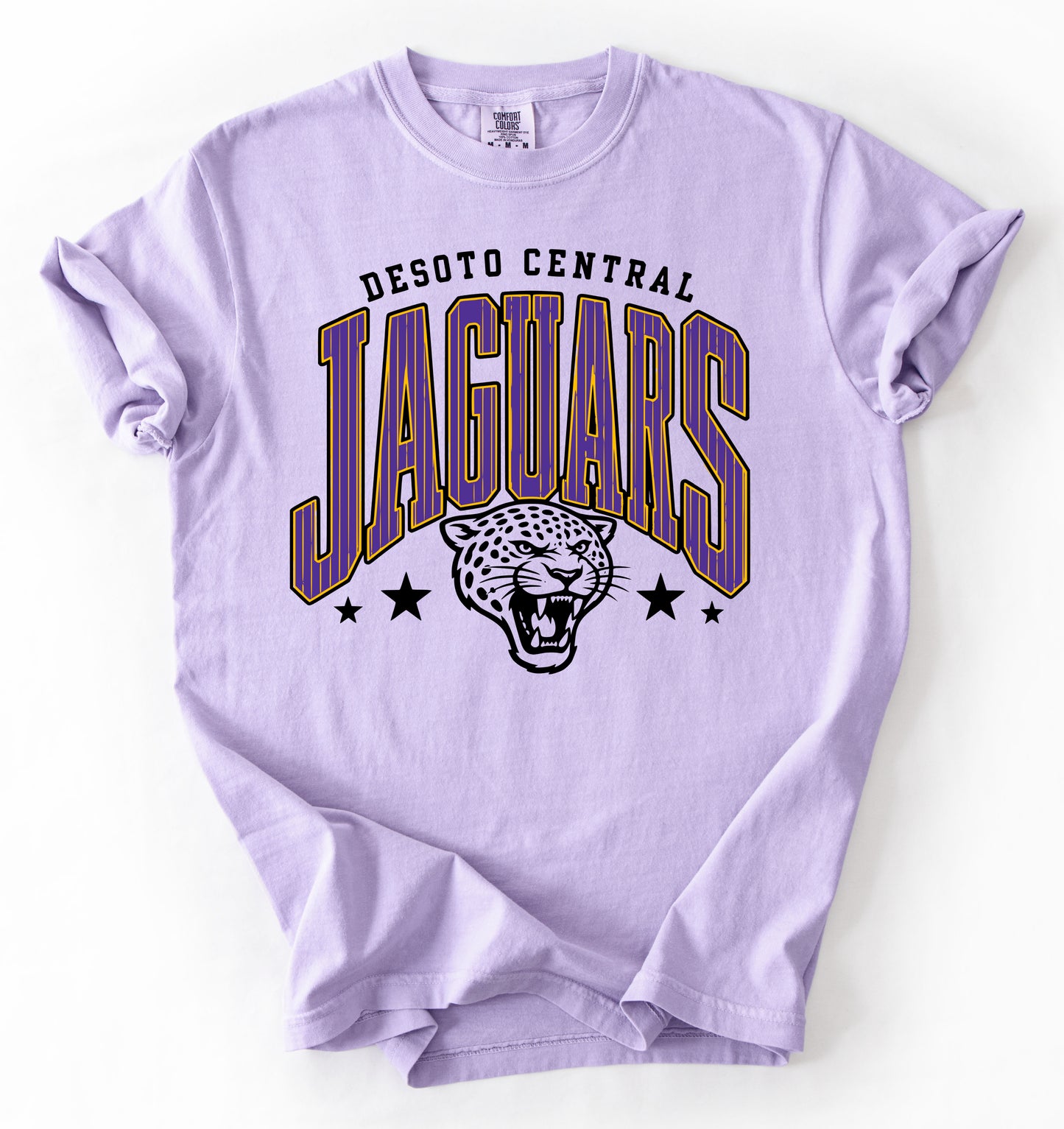 Comfort Colors Desoto Central Jaguars Tee / Desoto Central Schools / Mississippi School Shirt /Youth and Adult Sizes - DC Jags/ Jaguars Mascot Tee
