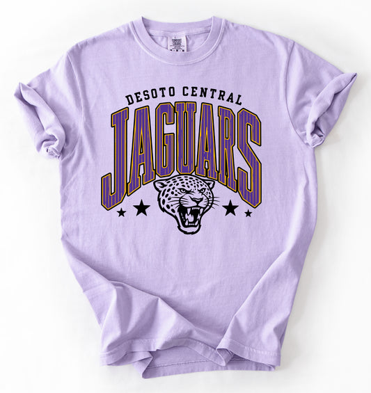 Comfort Colors Desoto Central Jaguars Tee / Desoto Central Schools / Mississippi School Shirt /Youth and Adult Sizes - DC Jags/ Jaguars Mascot Tee