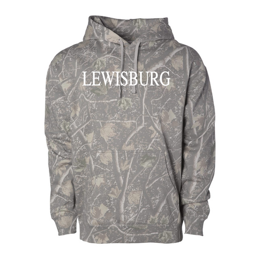 Deadwood Camo Hoodie - Limited Inventory -Lewisburg- Or Any Other Customizaed School/Team - Youth and Adult Sizes