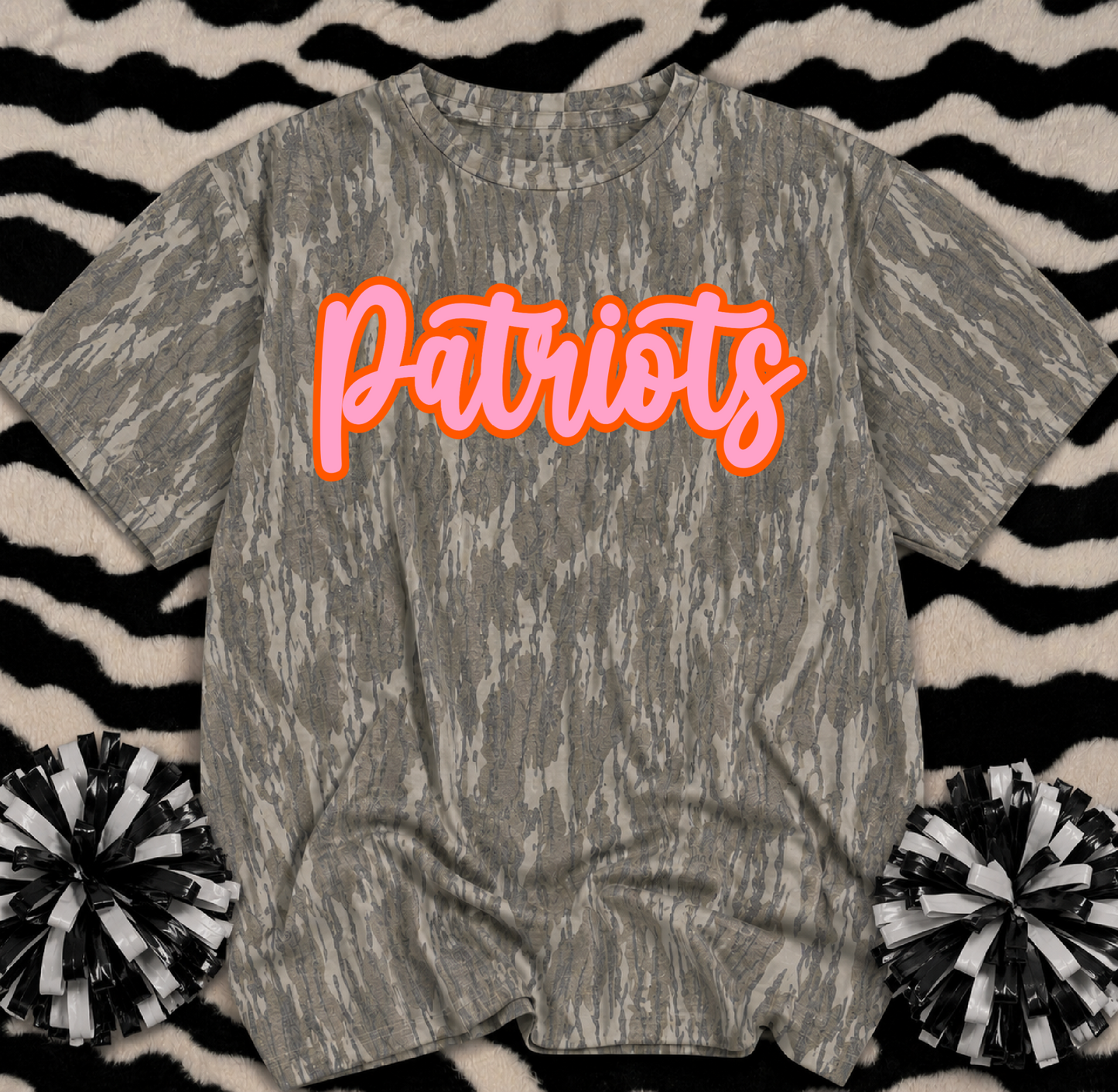 Lewisburg Volleyball Fundraiser -  Mossy Oak Patriots Tee/ Youth and Adult Sizes