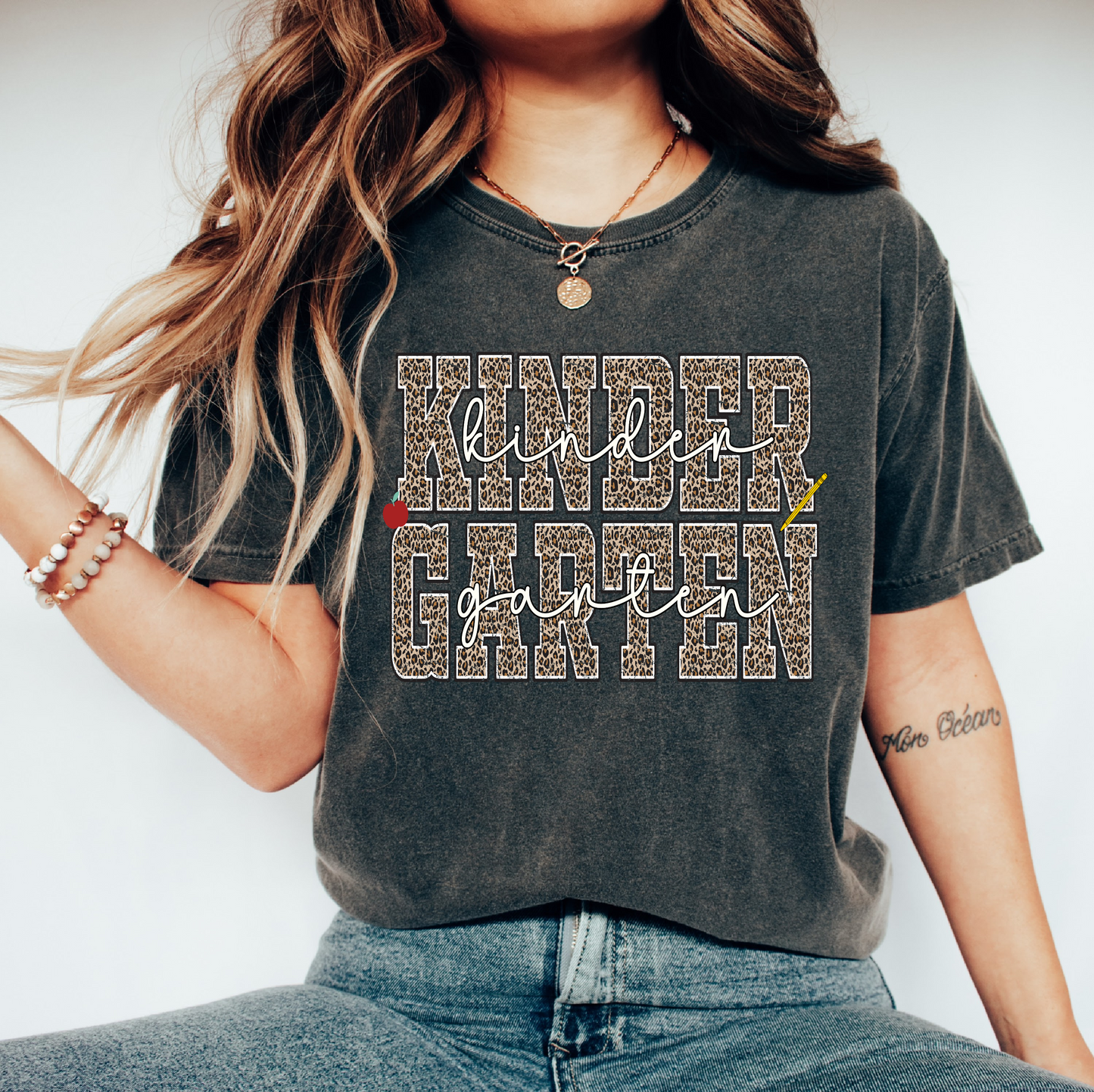 Custom Leopard Grade Back To School Shirt/ Students or Teachers Shirt/ All Grades Available/  Back To School