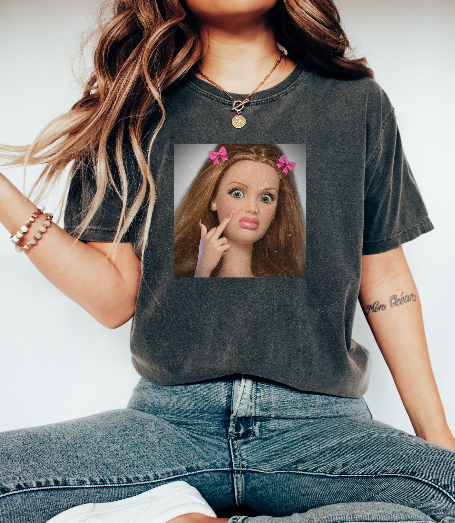 Comfort Colors Disgusted Doll Shirt - Funny Shirts