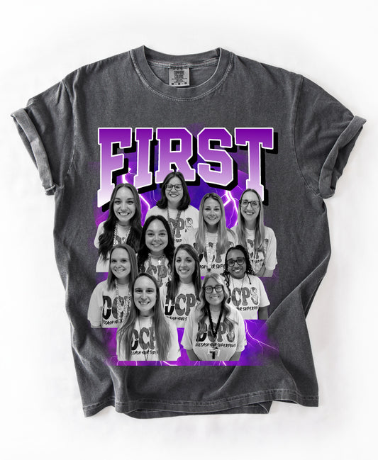 Comfort Colors First Grade Team Shirts