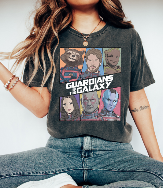 Comfort Colors or Bella Canvas Guardians of the Galaxy Shirt/ Youth and Adult Sizes