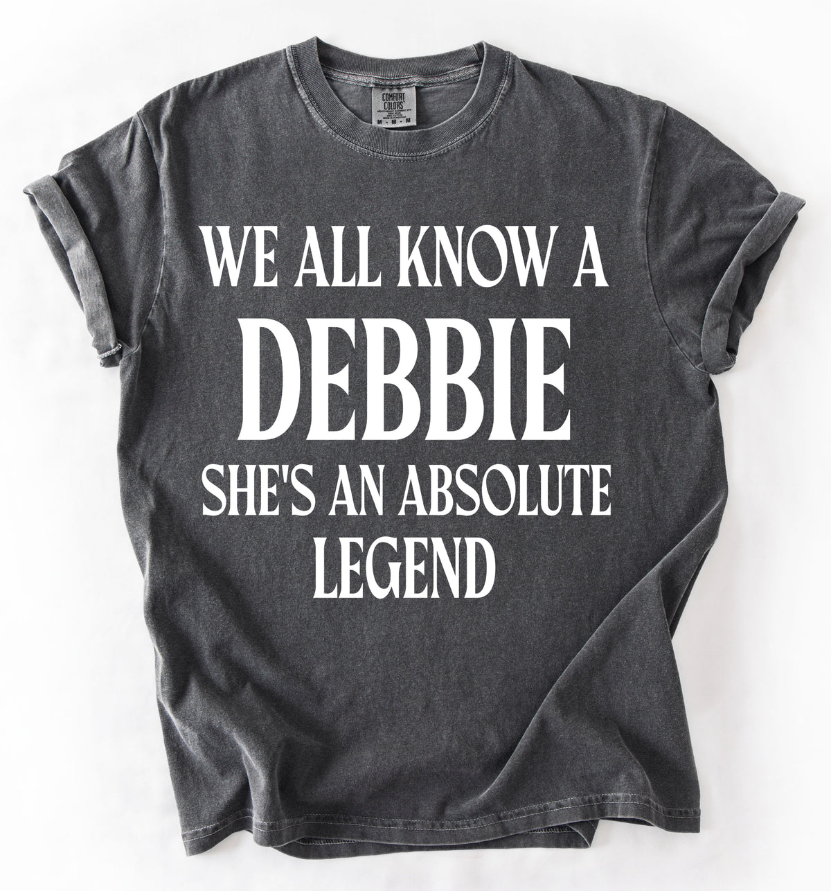 Comfort Colors Legend with Name Shirt/ Youth and Adult Sizes