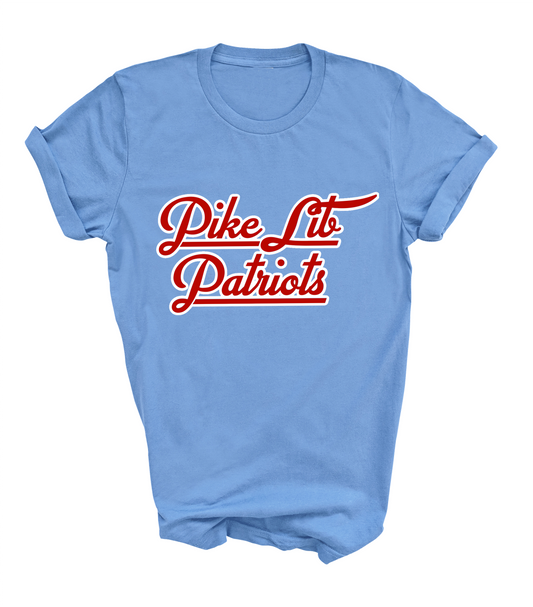 Long or Short Sleeve/ Dryfit or Soft Style Bella Pike Lib Patriots Shirt